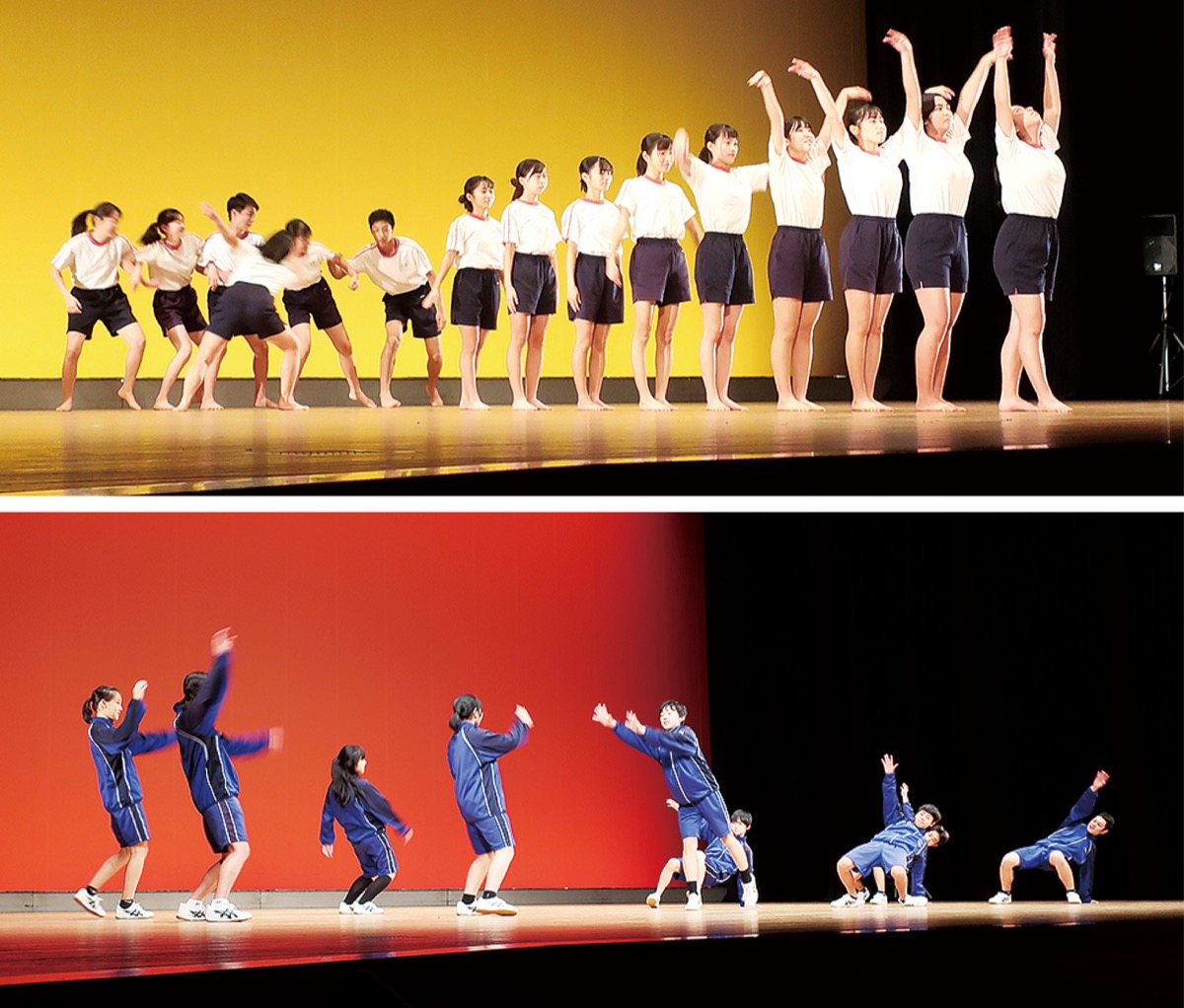 息ぴったり 演技披露 (写真1)