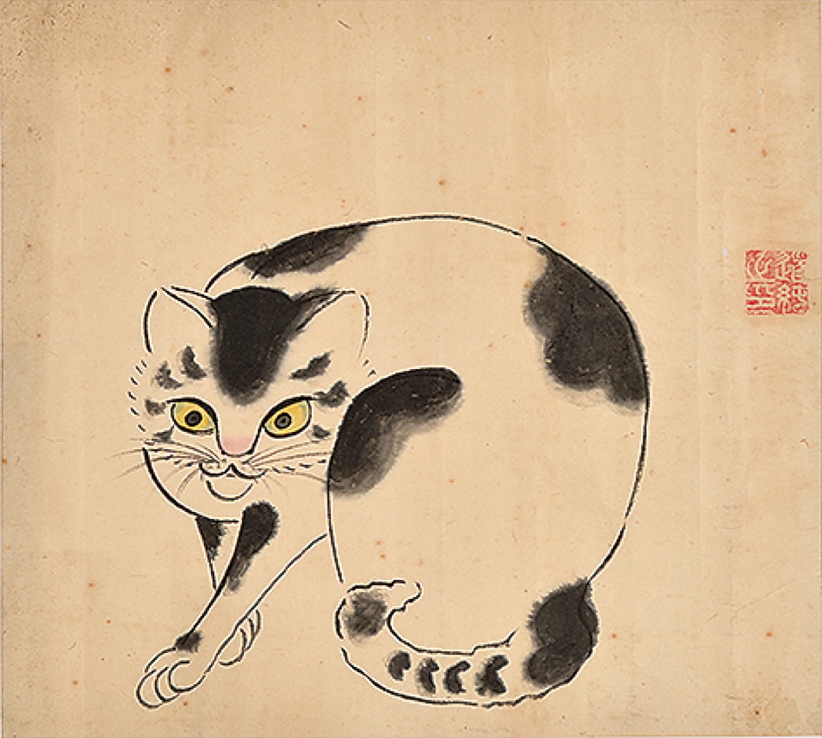 藤沢市アートスペース 猫、ネコ、ねこ…ずらり120点 新春彩る 