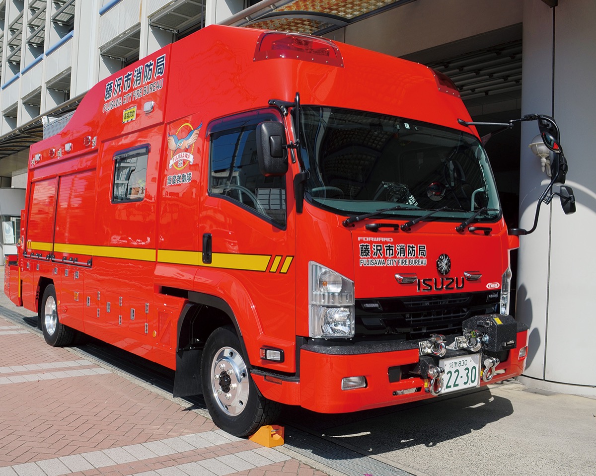 マニア垂涎 いすゞ消防車