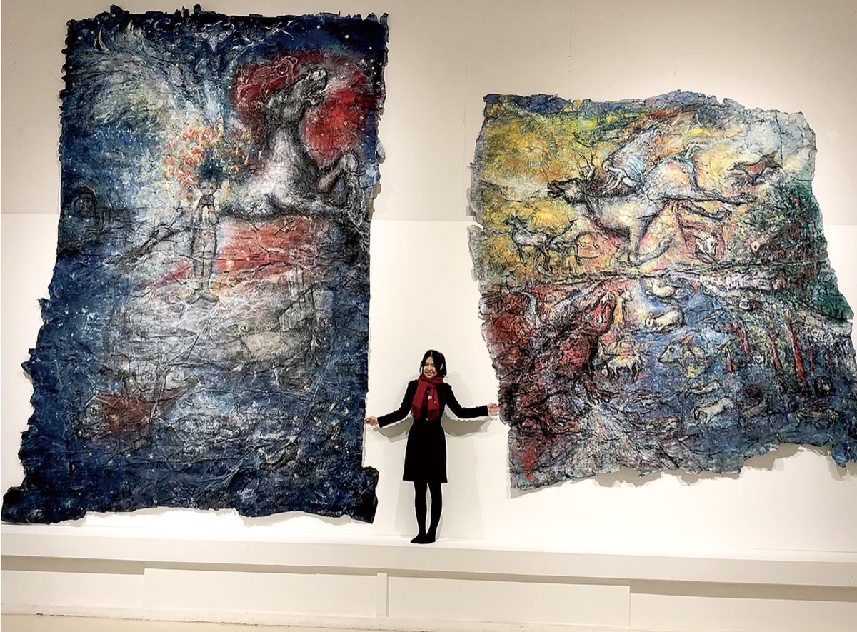 福島や長崎の生命 作品に 山内さん 市民会館で個展 | 藤沢 | タウン