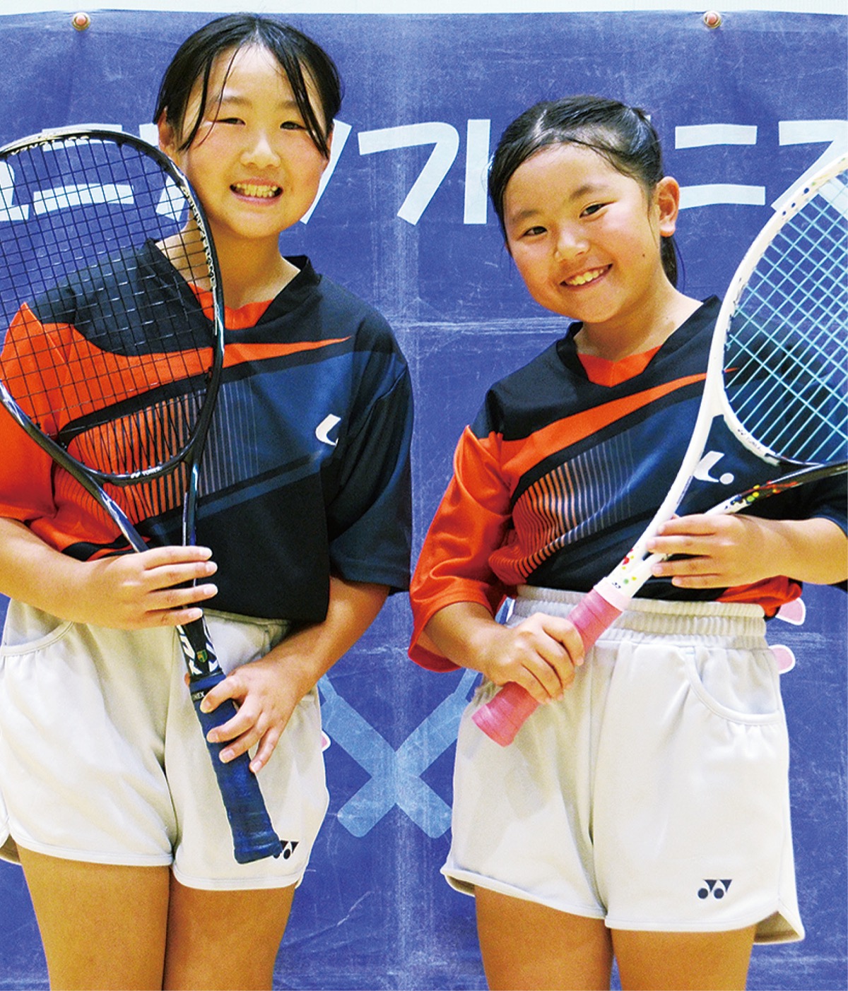 関東大会に出場する永井さん（左）と平井さん