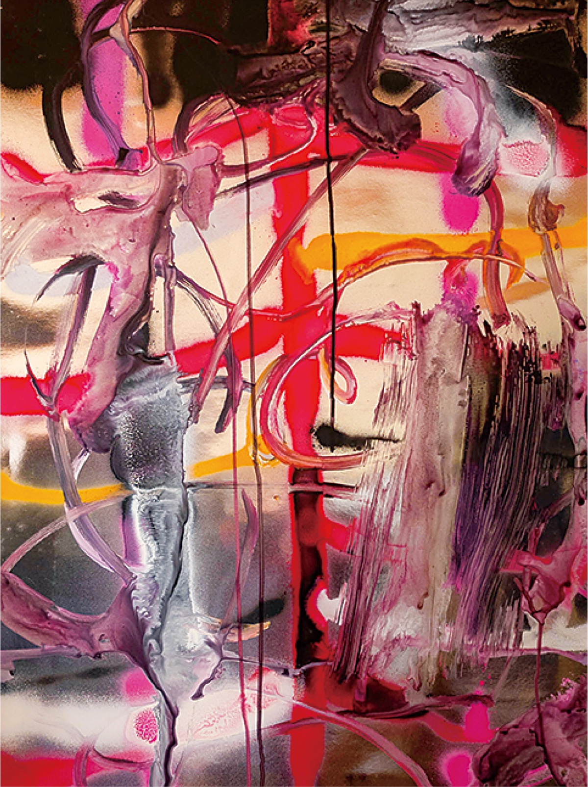 現代アート　抽象画　肉質画　作者不明 地元作家3人展あす15日から 現代アートの挑戦 | 藤沢 | タウンニュース