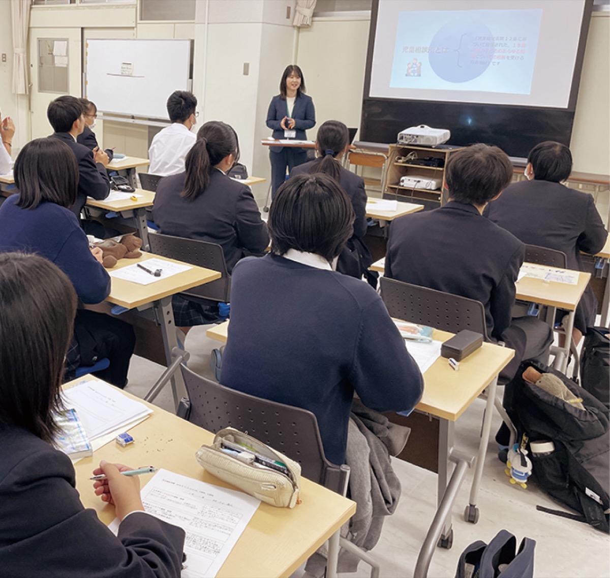 学生が福祉を取材