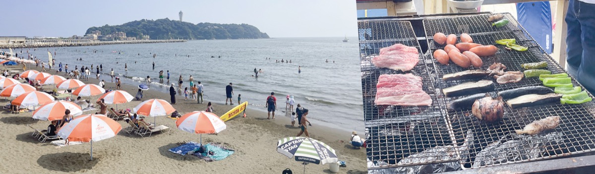 夏夜彩る花火やサーフスクールも！