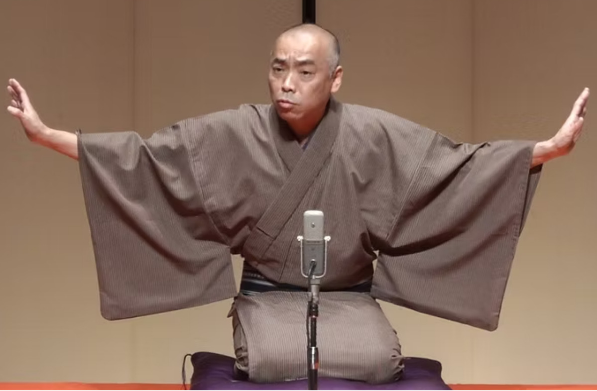 腕自慢が話芸披露