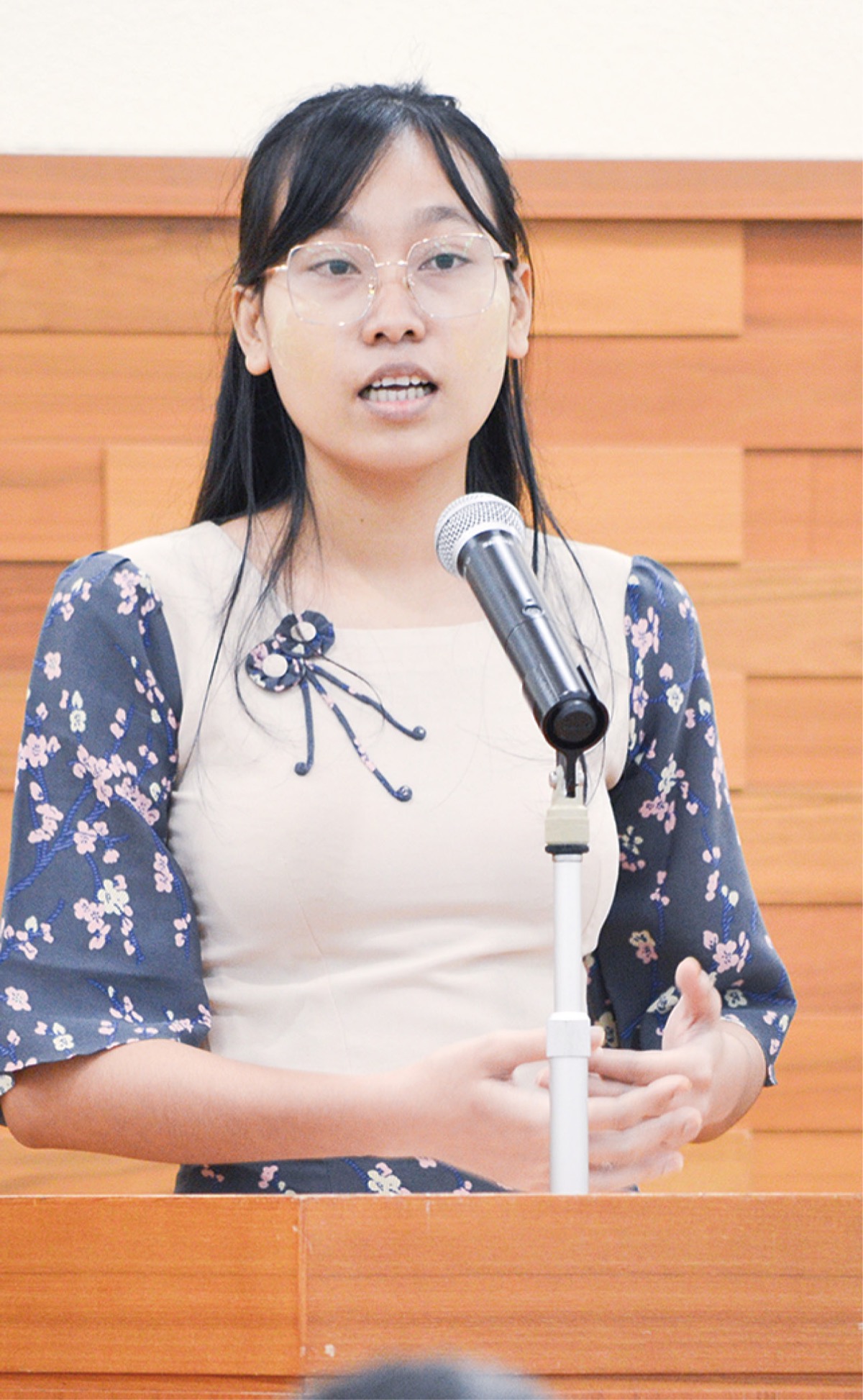 ｢私と介護」熱弁