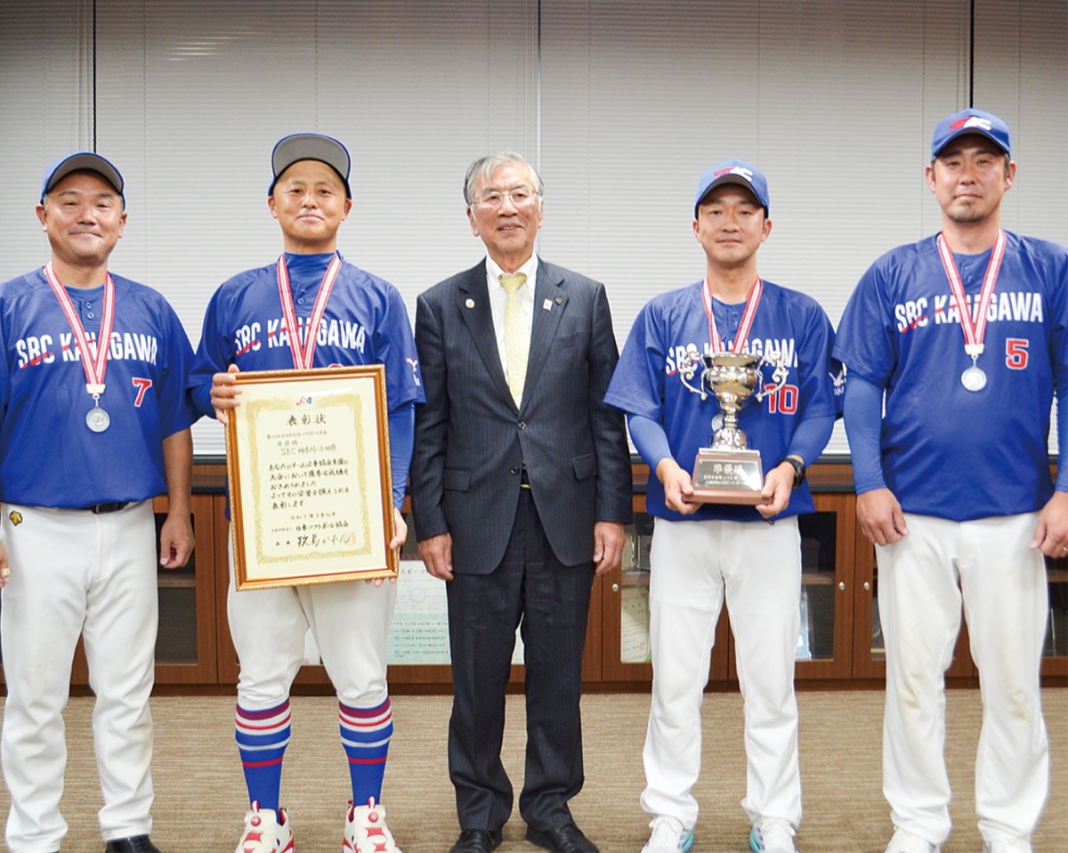 全国準優勝を報告