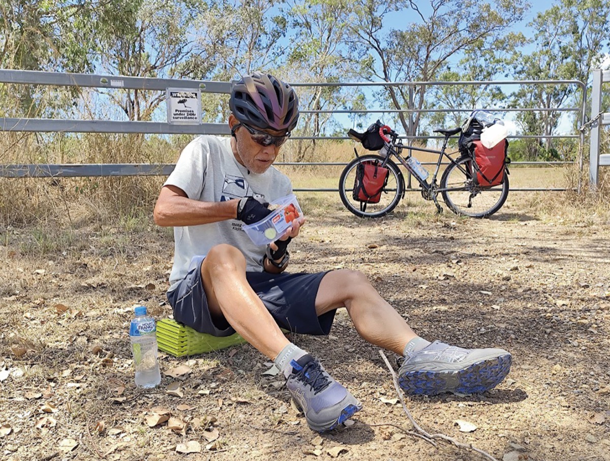 自転車の旅で５大陸走破