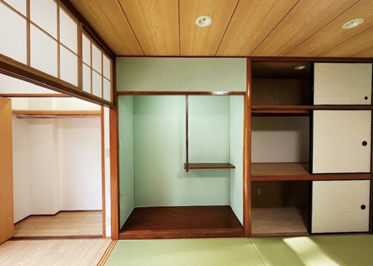 充実の収納スペース