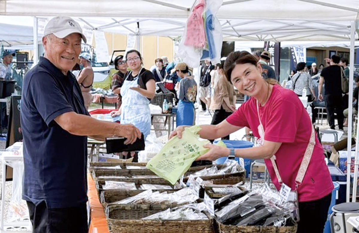 「輪島は元気」湘南に届けた (写真2)