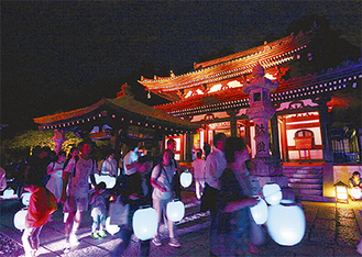 長谷寺での2015年開催時のイメージ