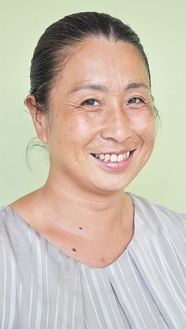 ホーム長の西久保涼子さんは訪問看護歴19年で経験豊富