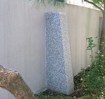塀をより堅固にする「控え壁」施工の一例