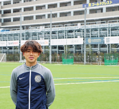 ５年ぶりにチームへ復帰した高橋勇太選手