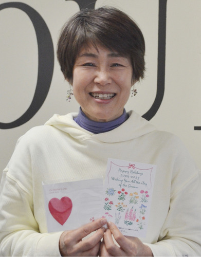 ｢花咲く和紙｣を発案した野口社長