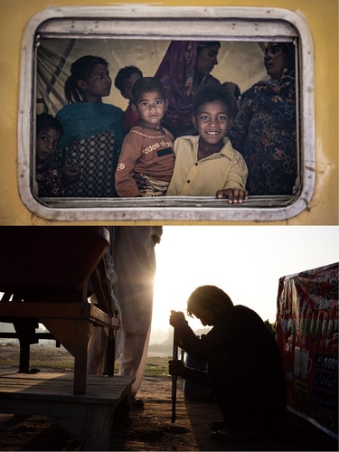 中沢さんの作品「ＰＡＫＩＳＴＡＮ―か▼し▼ら▼も▼じの国」の一部（本人提供）