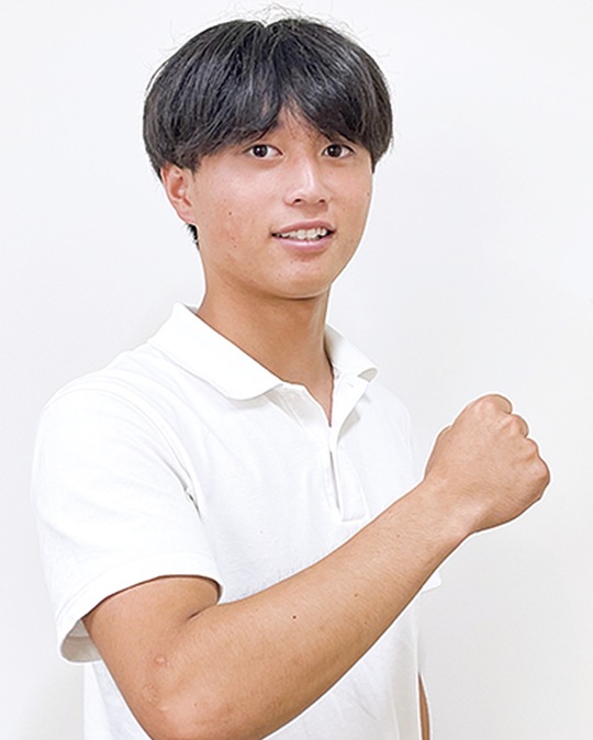 インターハイ２連覇を達成した遠藤さん
