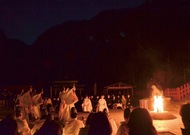 幽玄の舞800年前を再現