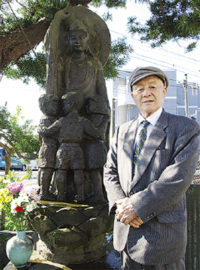 消えた玄さん石碑が残る