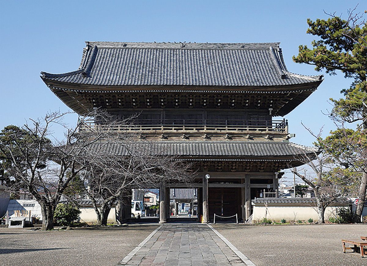「鎌倉アカデミア」があった光明寺の山門