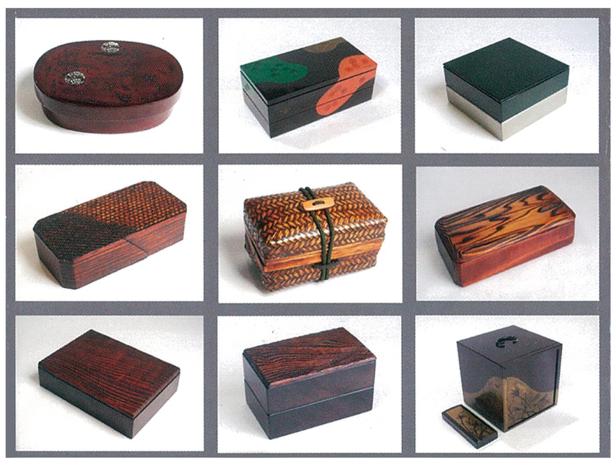 明治ロマン/1870年物/当時物】戦前物 漆塗り弁当箱 漆器 膳の箱 四客4客 明治ロマン/1870年物/当時物】戦前物 漆塗り弁当箱 漆器 膳の箱