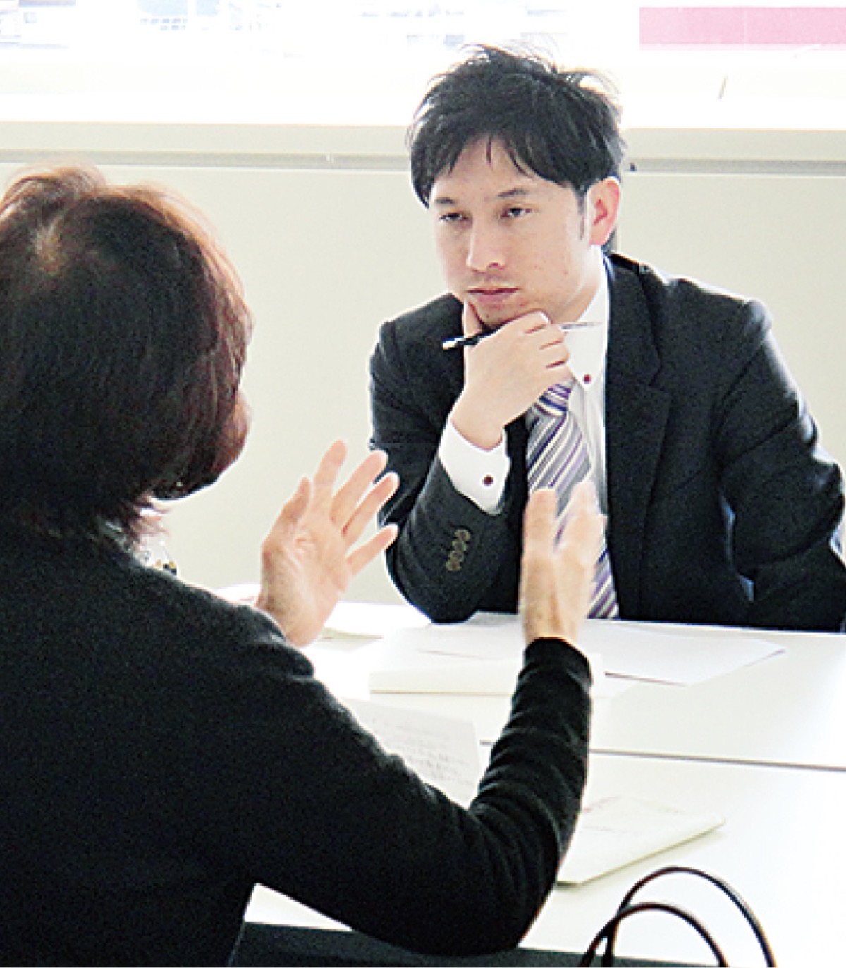 親身な対応が好評