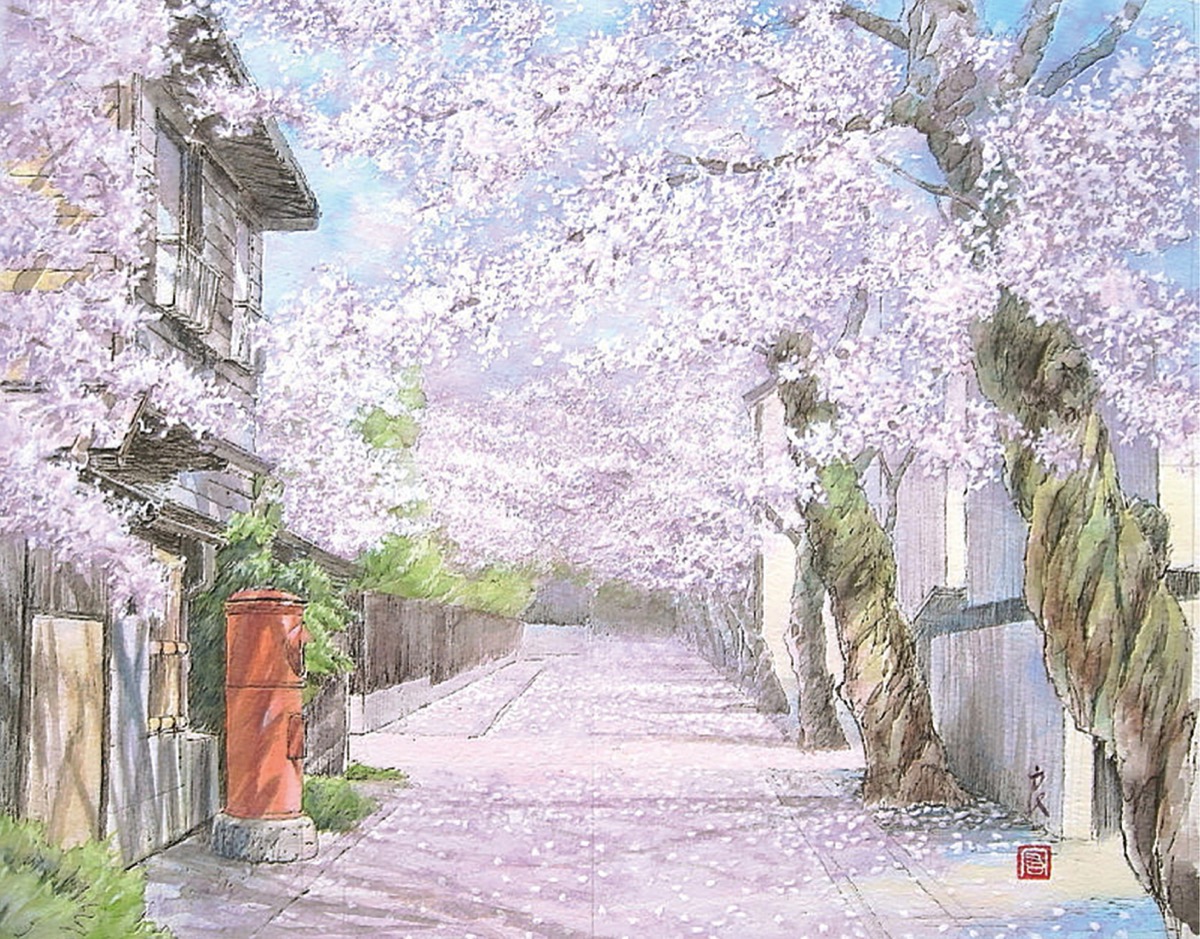 絵で楽しむ春の鎌倉