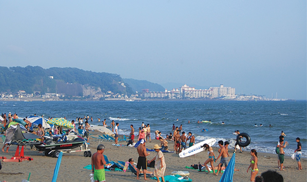 海水浴場 戦後初の中止