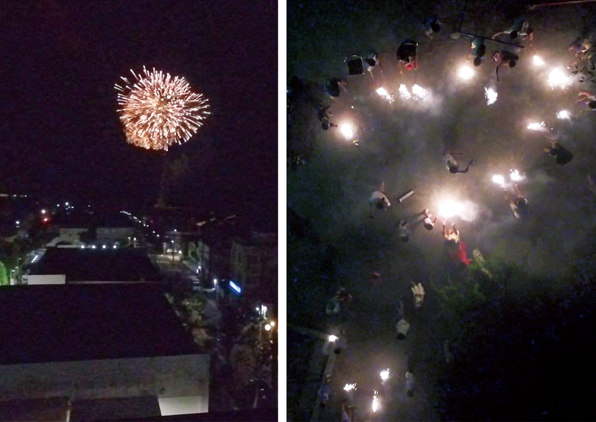 七里ガ浜で花火大会 密 避け動画配信も 鎌倉 タウンニュース