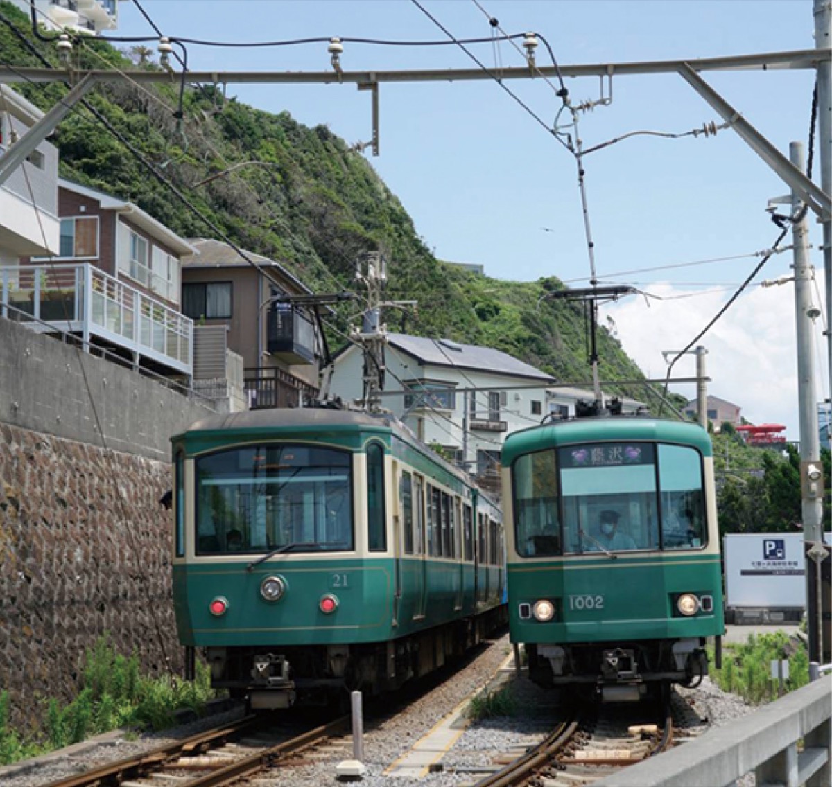 鎌倉のとっておき 第95回 江ノ電の車窓から 鎌倉 タウンニュース