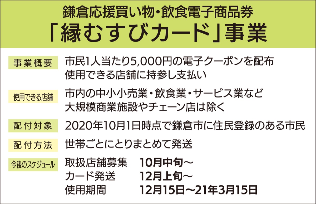 ５千円電子クーポン配布へ