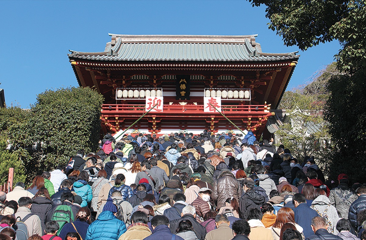 鶴岡八幡宮 過密避けて初詣を 御札等は郵送でも対応 鎌倉 タウンニュース