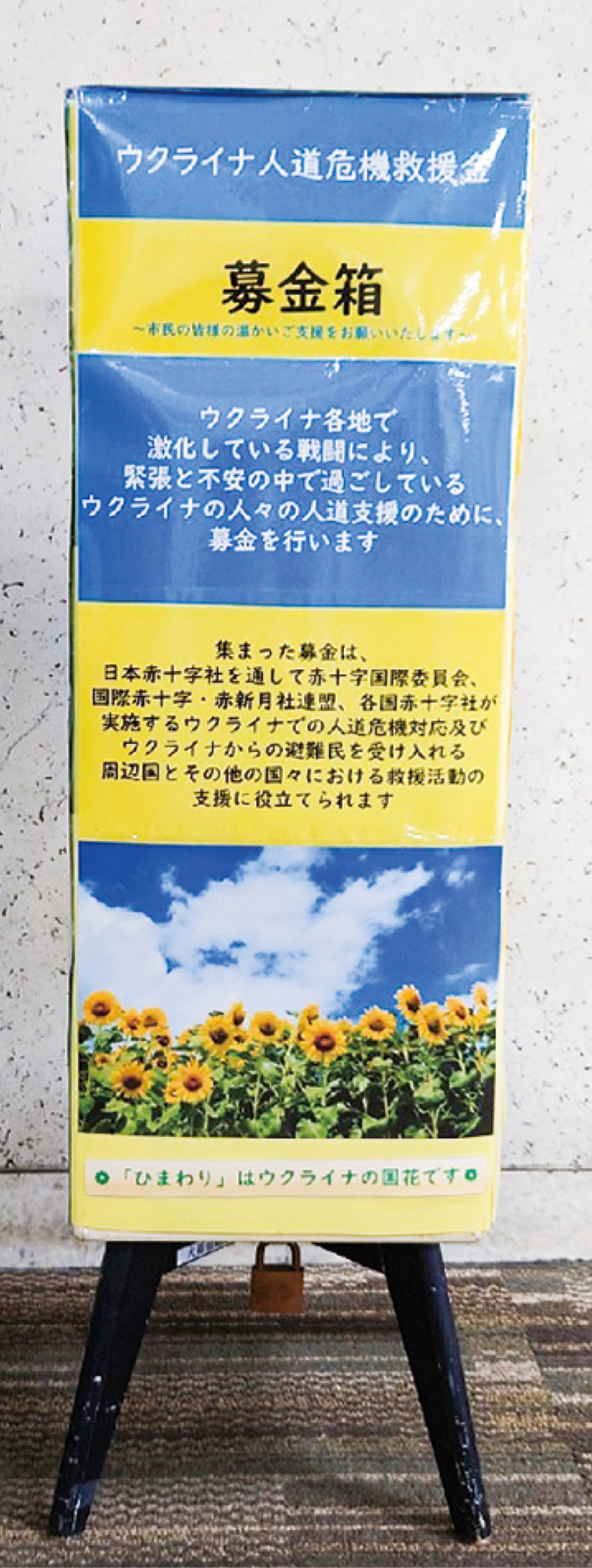 ロシアのウクライナ侵攻 鎌倉市議会 断固抗議 可決 市役所には募金箱も 鎌倉 タウンニュース
