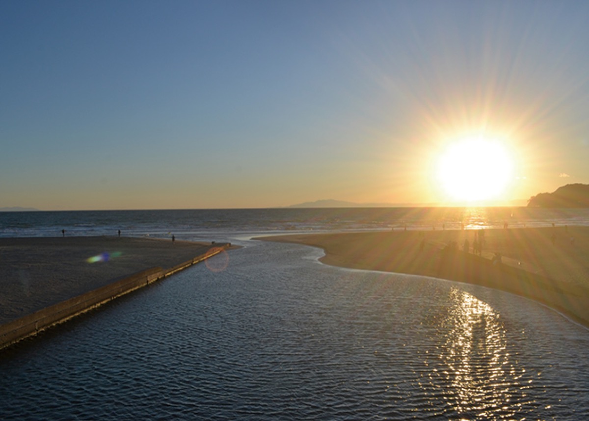 鎌倉と幻の潟湖（せきこ）