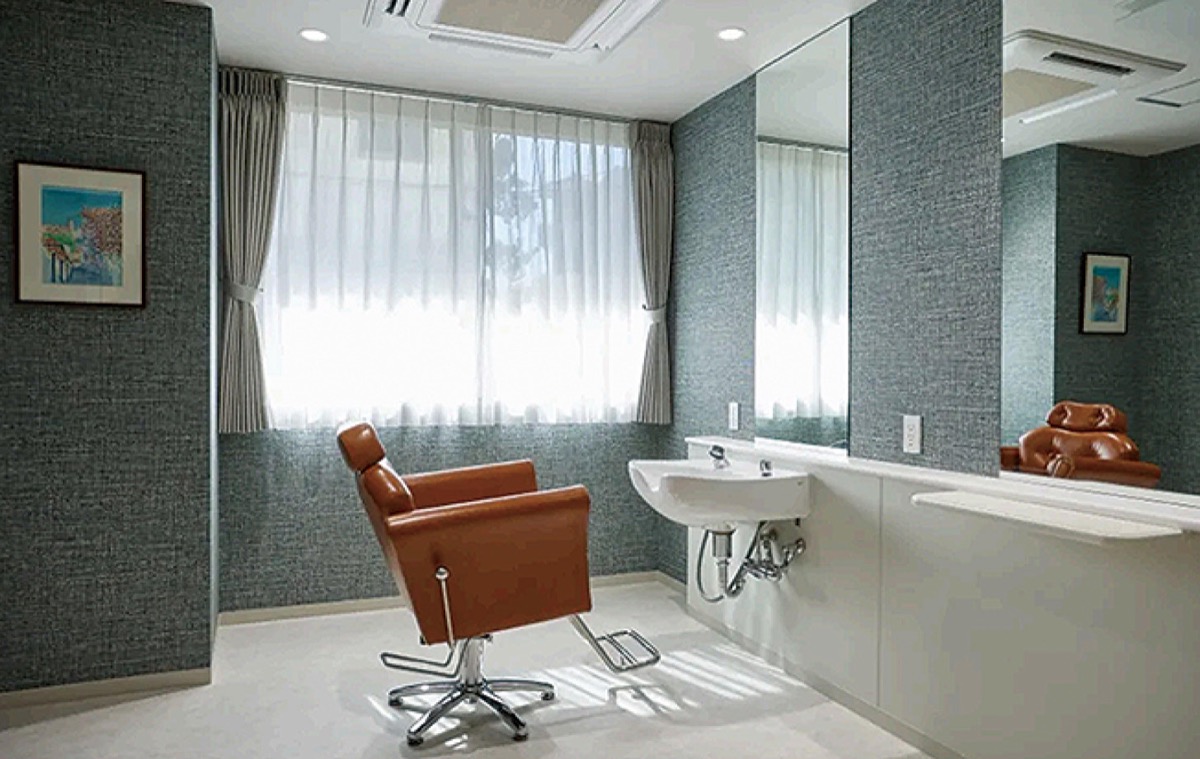 店舗のような理美容室