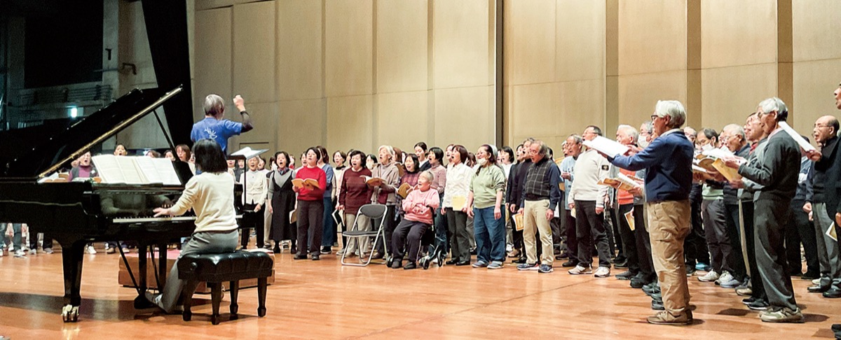 市民合唱団「第九」練習に熱