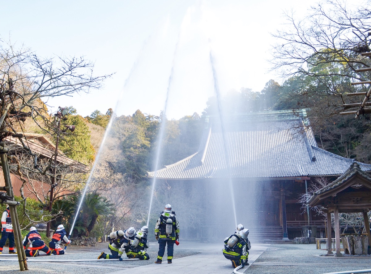 ｢文化財を火災から守れ｣