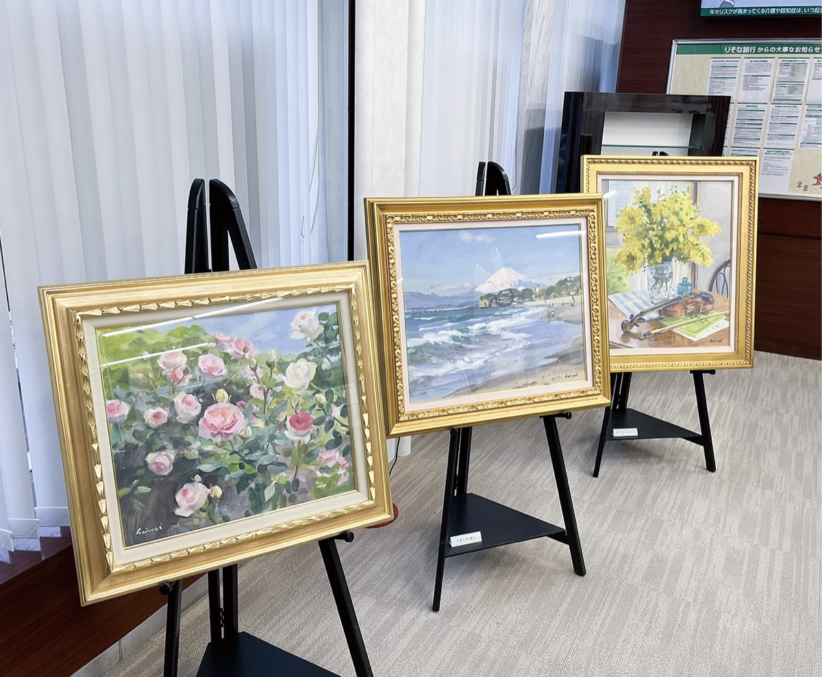 じっくりと見学できる