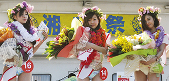 湘南ガールコンテストは17日に開催。今年の栄冠は誰の手に（写真は昨年）