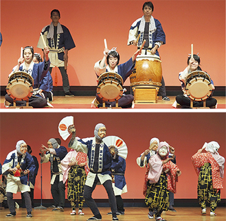 市内各地の伝統芸を披露（写真は昨年の様子）