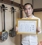 沖縄漫談大会で３位