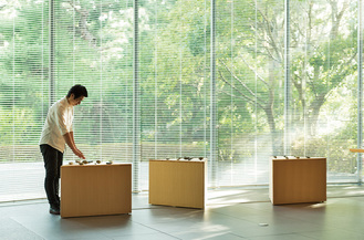 「展示風景も作品の一部」と同館