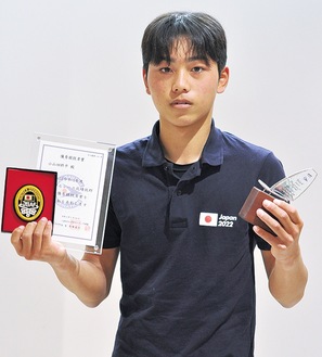 「次の世界選手権では１位を狙いたい」と小山田さん