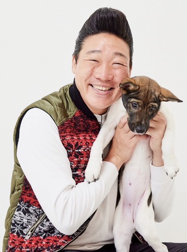 トークショーに出演するみやぞんさん