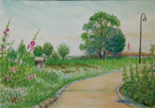 里山公園の風景＝提供