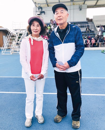 ダイヤモンド賞を受賞した２人