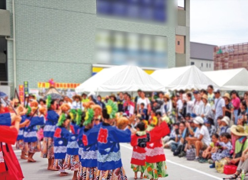 以前のステージイベントの様子＝提供