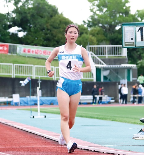 5000ｍ競歩で優勝した藤田さん