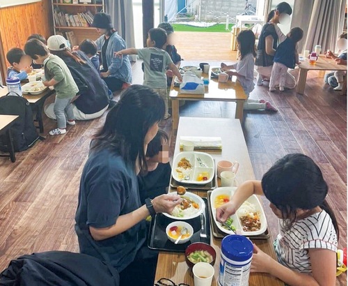 以前の食堂の様子