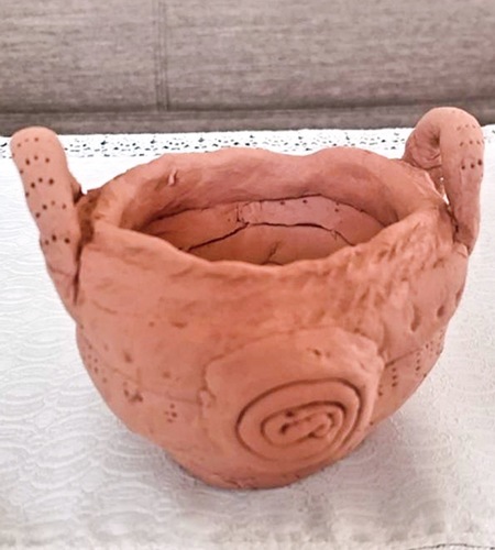 作成予定の縄文土器＝提供